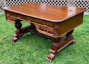 A ca. 1900 American mahogany