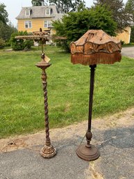 A ca. 1910 Italian style painted
