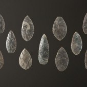 A Cache of Hornstone Blades
Ho