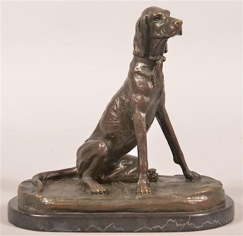 A. CAIN VINTAGE BRONZE SCULPTURE OF