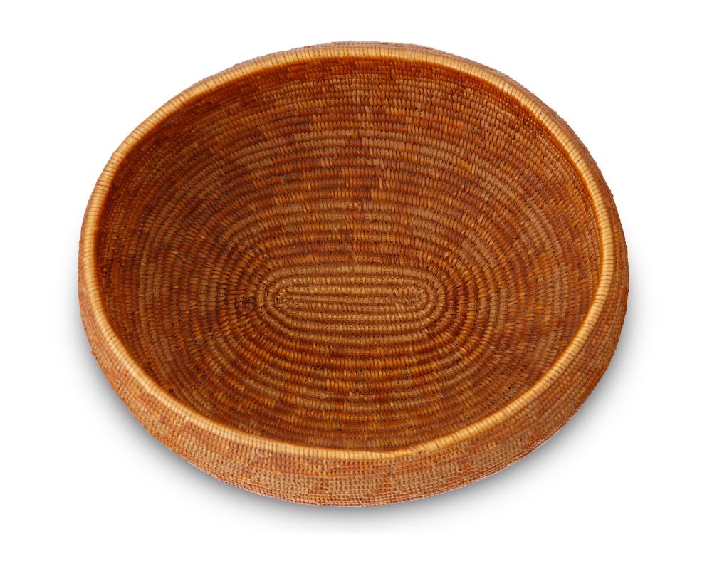 A CALIFORNIA MISSION BASKETA