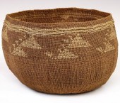 A CALIFORNIA TWINED BASKETRY M