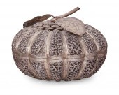 A CAMBODIAN SILVER LIDDED BETE