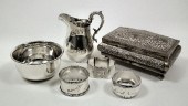 A Canadian silver part tea ser