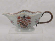 A cane handled Chinese armorial