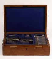 A canteen of silver rattail pa
