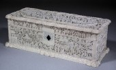 A Cantonese ivory rectangular