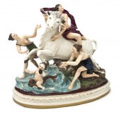 A Capodimonte Porcelain Figura