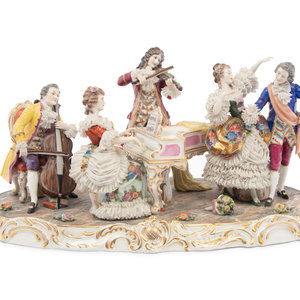 A Capodimonte Porcelain Figural