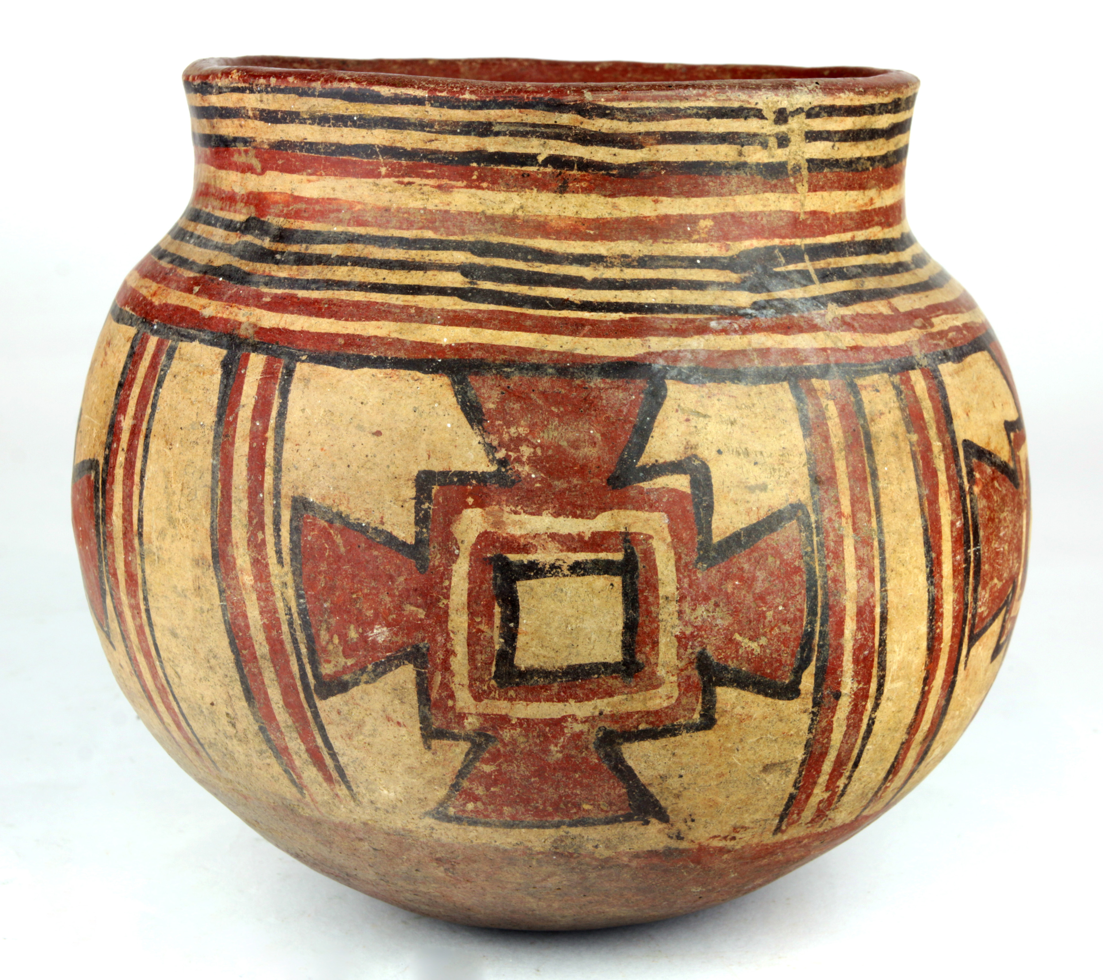 A CARILLO POLYCHROME GLOBULAR