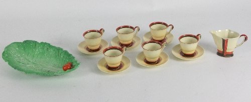 A Carlton Ware Art Deco style