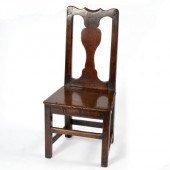 A Carolean chair, late 17th Ce