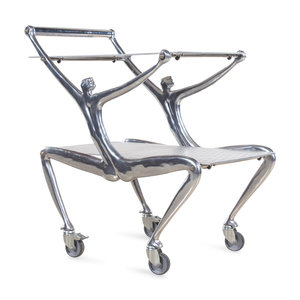 A Carrol Boyes Cast Aluminum Man
