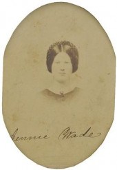 A Carte de Visite of Jennie Wa