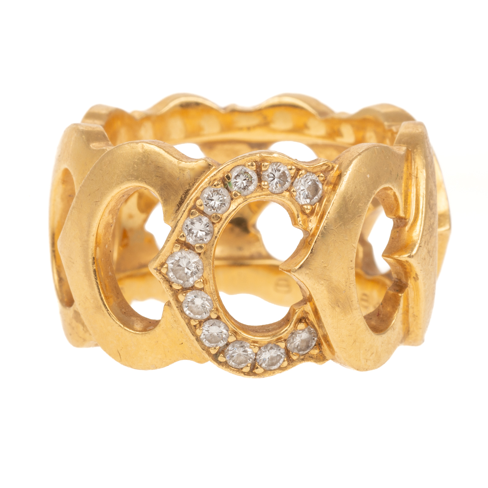 A CARTIER "C DE CARTIER" WIDE