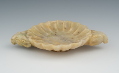 A Carved Hardstone Brush Wash The