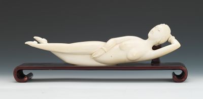 A Carved Ivory Doctor's Model on