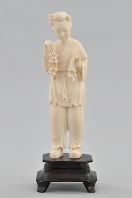A Carved Ivory Figure, ca. Late