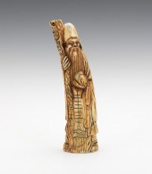 A Carved Ivory of Chang Kuo La
