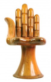 A Carved Mahogany Chair Pedro