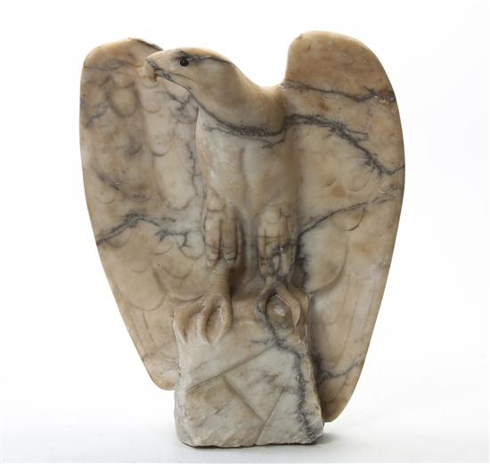 * A Carved Marble Sculpture