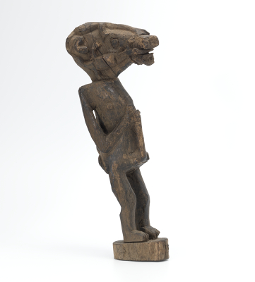 A Carved Protective Figure Lombok