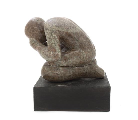 A Carved Stone Man depicted in a