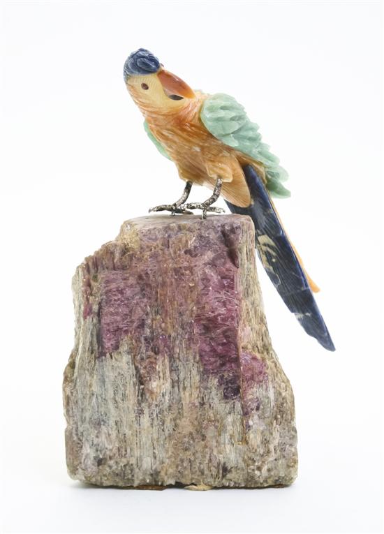 *A Carved Stone Specimen Model of a