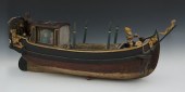 A Carved Wood Folk Art Venetia