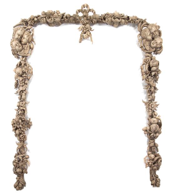 A Carved Wood Frame attributed to