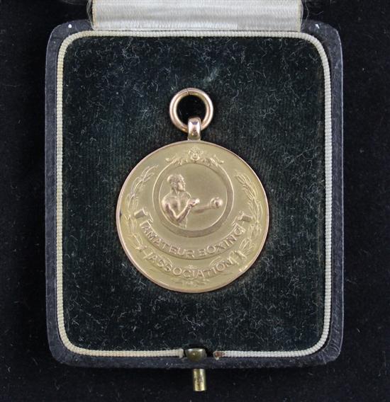 A cased 1938 Amateur Boxing