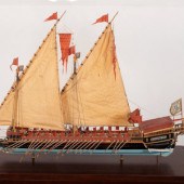 A Cased Model of La Réale
the