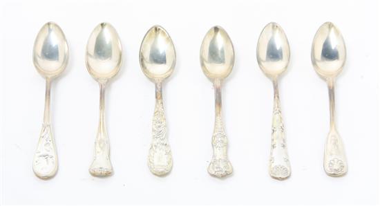 A Cased Set of American Silver