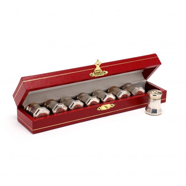 A CASED SET OF EIGHT STERLING
