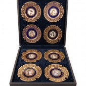 A Cased Set of Eight Vienna St