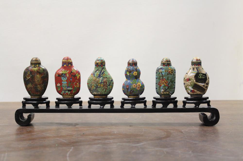 A CASED SET OF SIX CHINESE