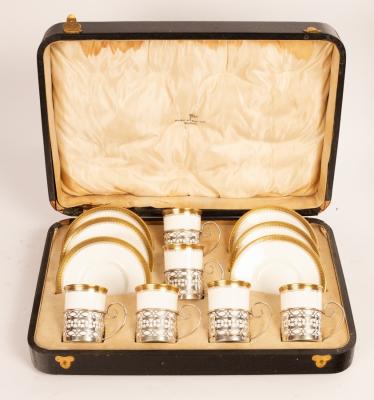 A cased set of six Wedgwood