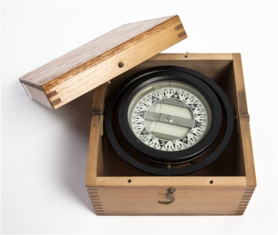 *A Cased Ship's Compass Polaris