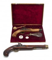 A Cased Spanish Percussion Cap