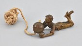 A Cast Bronze Figural Light Sw