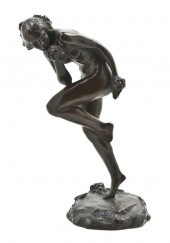 A Cast Bronze Sculpture Else H