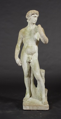 A Cast Cement Garden Sculpture
