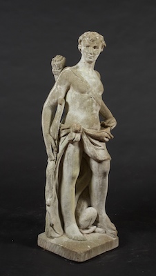 A Cast Cement Garden Sculpture In
