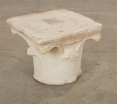 A CAST COMPOSITION FAUX STONE