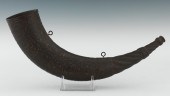 A Cast Iron Horn Apprx. 20"L i