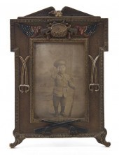 A Cast Iron Picture Frame Judd