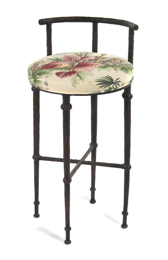 *A Cast Iron Stool after Giacometti