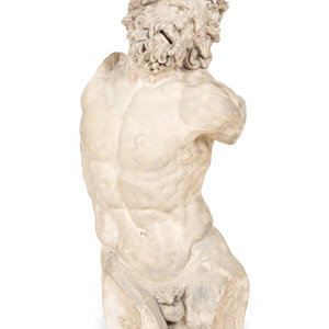 A Cast Resin Sculpture of Laocoön