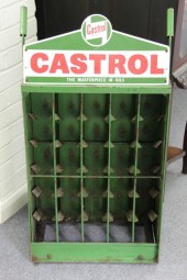 A Castrol forecout bottle trol