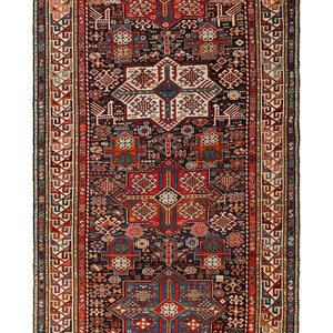 A Caucasian Akstafa Wool Rug 20th
